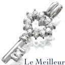 キーモチーフペンダントトップ ダイヤモンド 0.26ct Pt900 【最大5,000円OFFクーポン対象】