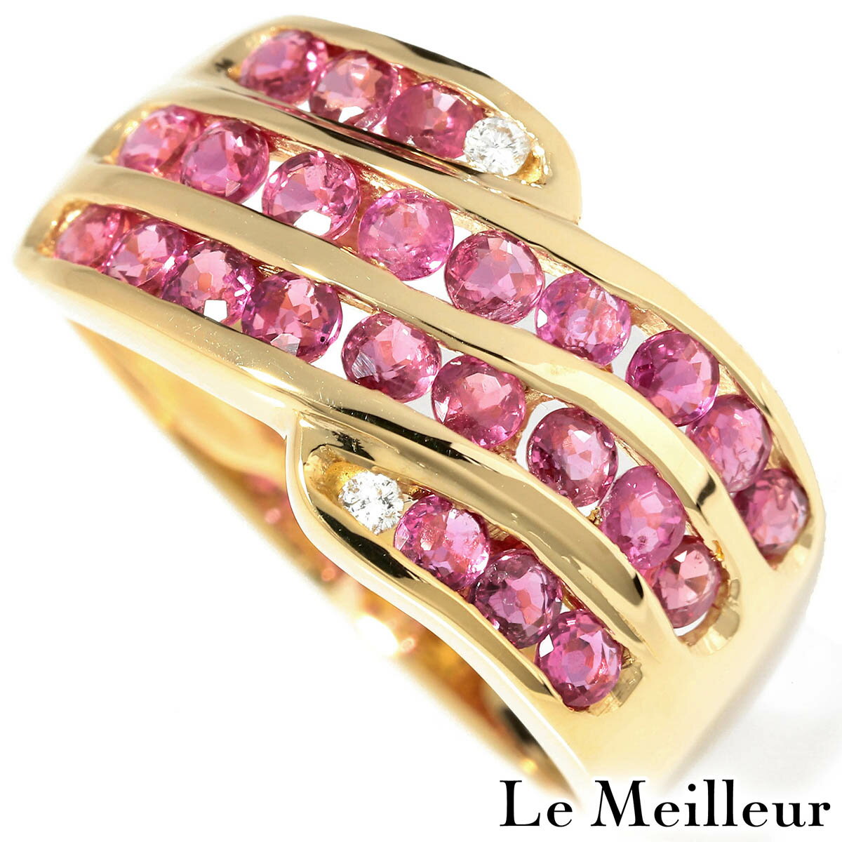 リング指輪ルビー1.6ctダイヤモ...