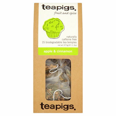 teapigs ティーピッグス アップル＆シナモン 15包 ハーブティー ティーバッグ