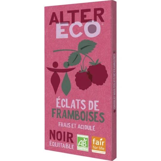 ALTER ECO アルテルエコ オーガニックフェアトレードチョコ ノワール フランボワーズ 100g メール便