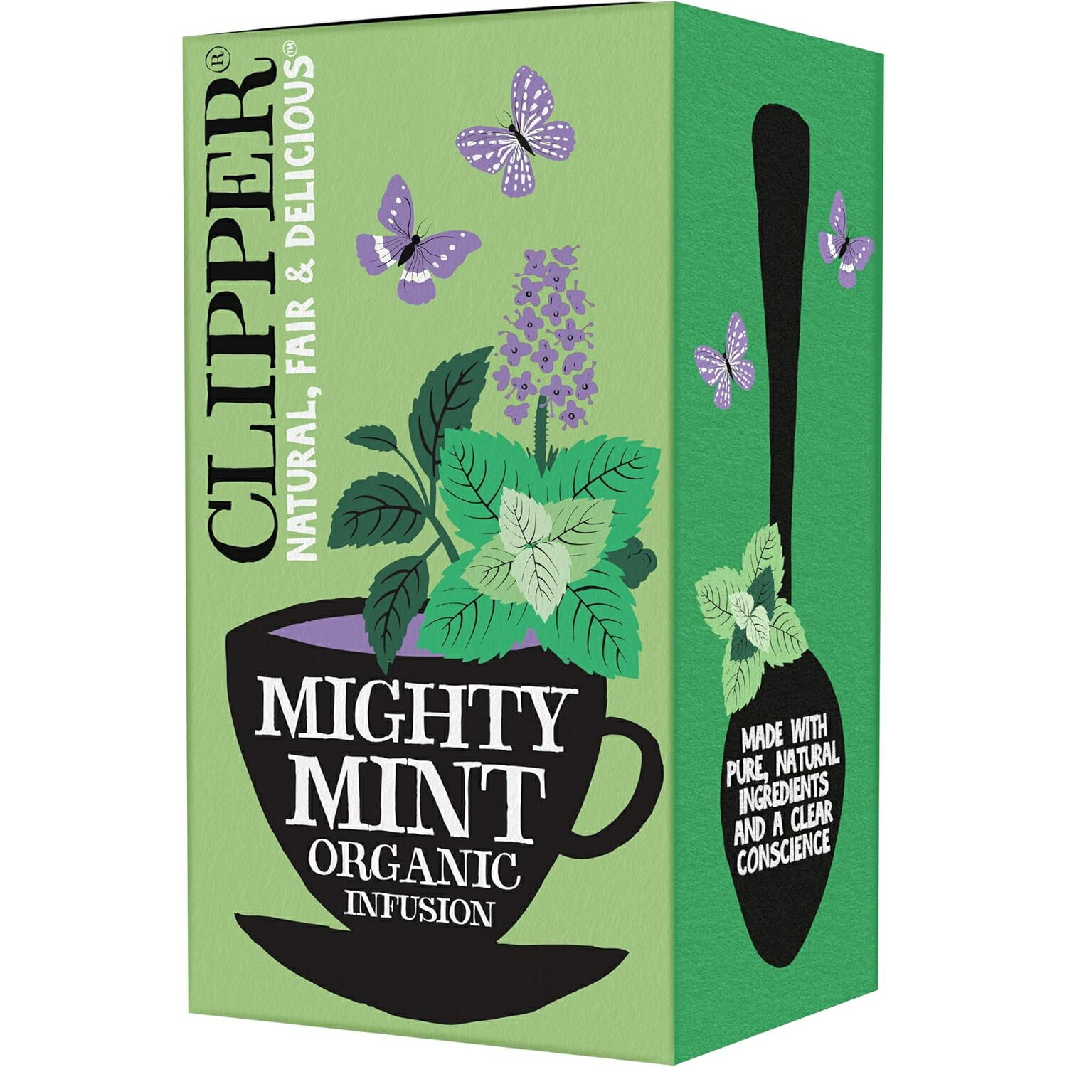 CLIPPER クリッパー オーガニックフェアトレードティー マイティミント 20袋入りのサムネイル