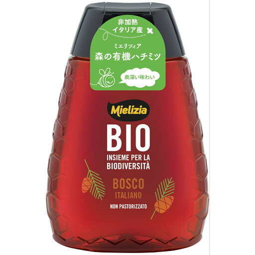 Mielizia ミエリツィア イタリア産森の有機ハチミツ スクィーザーボトル 250g Mielizia ミエリツィア イタリア産森の有機ハチミツ スクィーザーボトル 250g