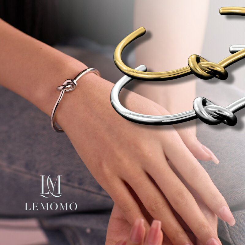 バングル ノット 結び シンプル ニュアンス 金属アレルギー ニッケルフリー おしゃれ レディース インスタ 韓国 人気 トレンド 大人