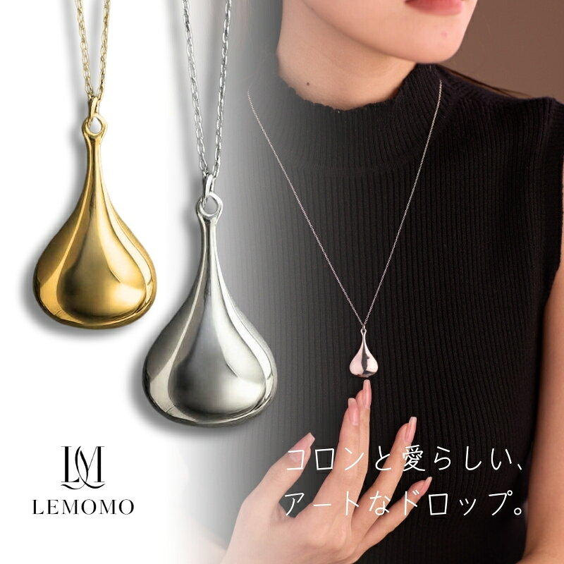 樂天商城 - ネックレス プレート ロング ステンレス ドロップ 雫 金属アレルギー ニッケルフリー おしゃれ レディース インスタ 韓国 人気 トレンド 大人