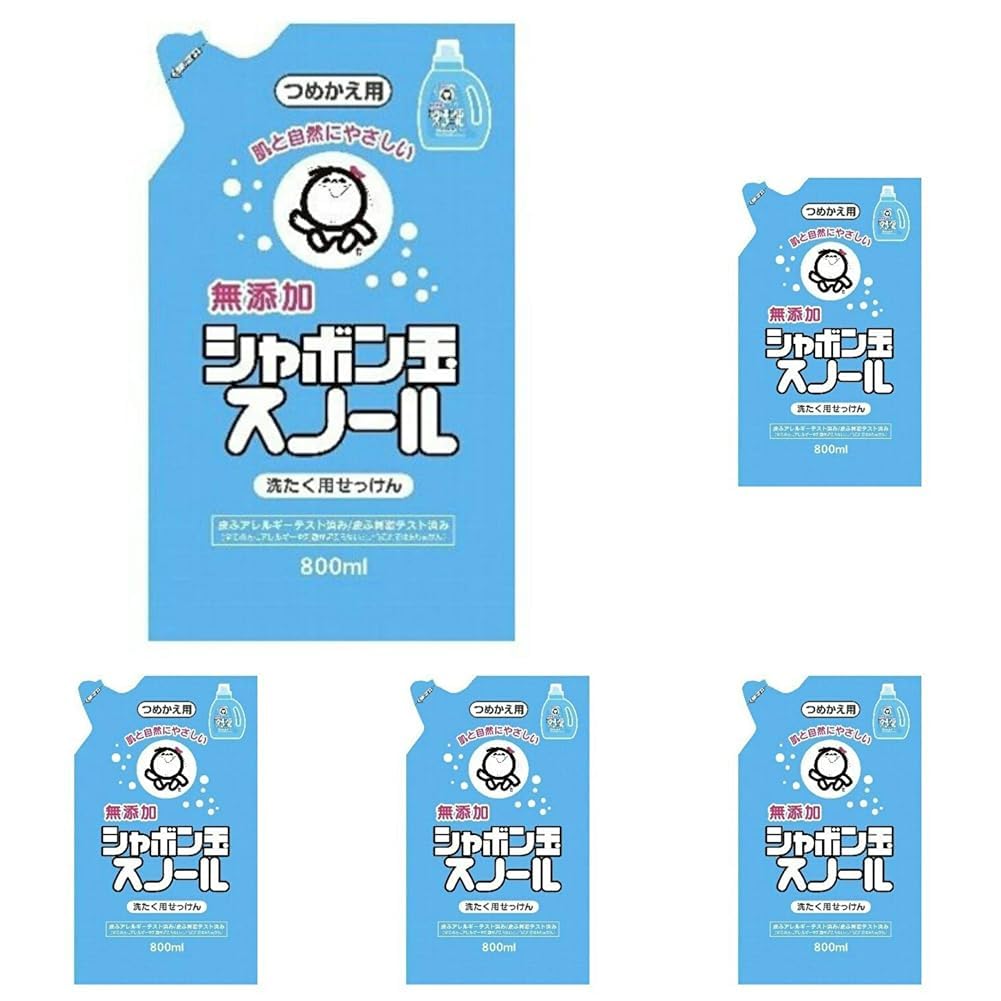 楽天市場】シャボン玉 スノール つめかえ用 800mlの通販