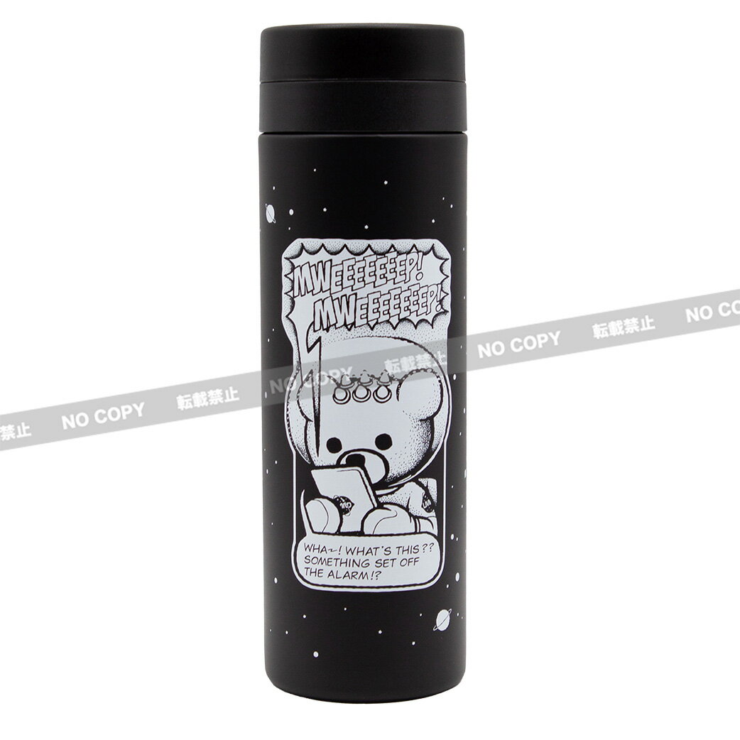 サーモボトルL/ASTRONAUTS PSYCHOBEAR【ブラック】