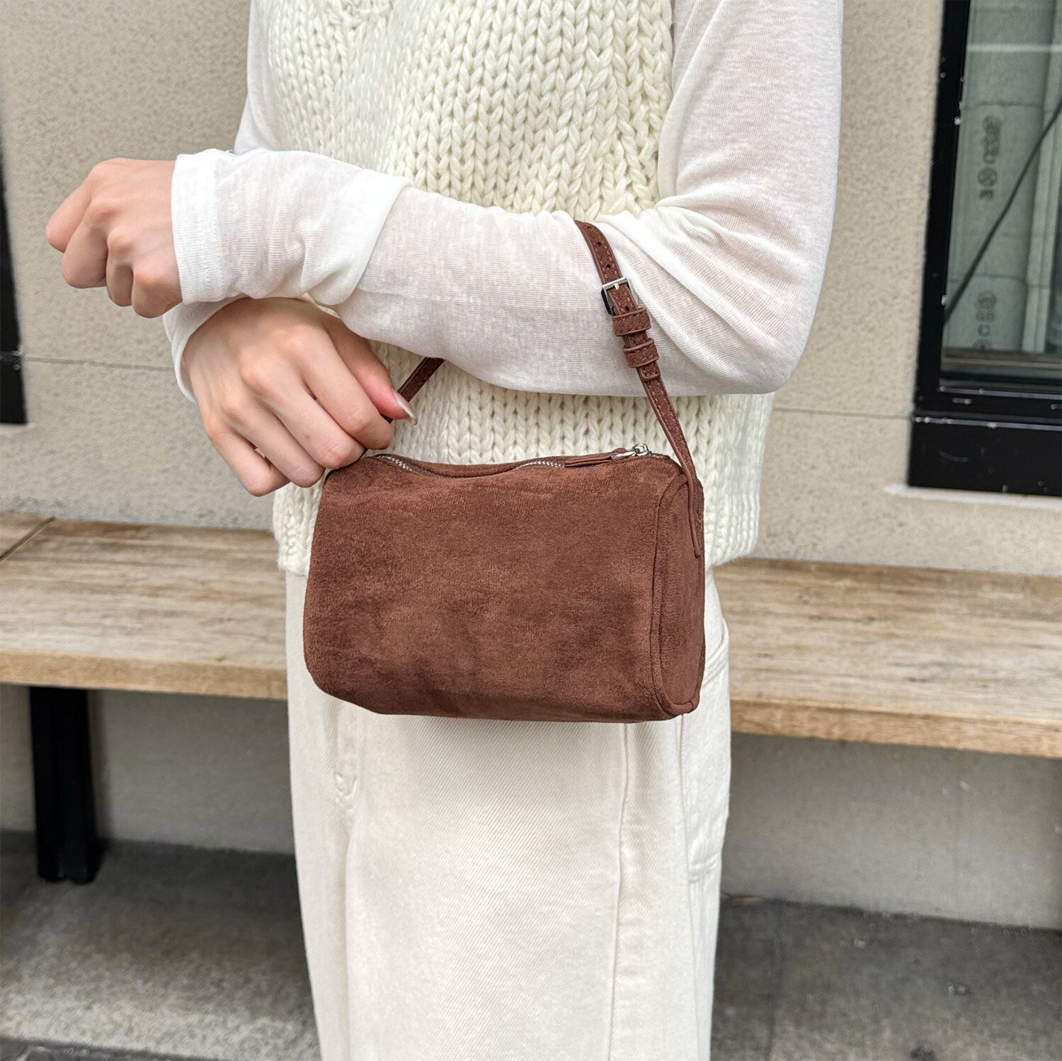 【SALE★30%OFF】マルチWAYスクエアミニバッグ ハンドバッグ ショルダーバッグ 肩掛け デイリー使い シ..