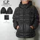 CPカンパニー （ シーピーカンパニー ） （ C.P.COMPANY ） ダウン ジャケット （ フーデッド ダウンジャケット ） （ DD Shell Hooded Down Jacket ） - ブラック ( BLACK )