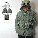 CPカンパニー （ シーピーカンパニー ） （ C.P.COMPANY ） ユーティリティー ゴーグル ジャケット （ ナイロン ブルゾン ） （ CHROME-R GOGGLE UTILITY JACKET ） - アガベ グリーン ( AGAVE GREEN )