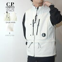 CPJpj[ i V[s[Jpj[ j i C.P.COMPANY j [eBeB xXg i WbvxXg j i CP SHELL-R UTILITY VEST j - GAUZE WHITE - zCg