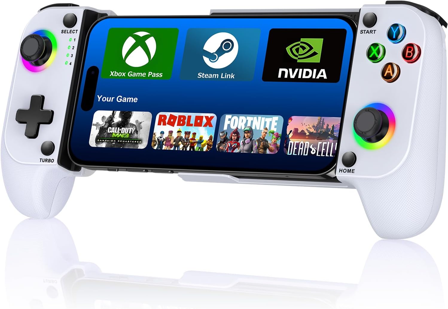 PS Remote Play/Xbox Cloud対応 スマホコントローラー 伸縮式 低遅延 iOS/Android