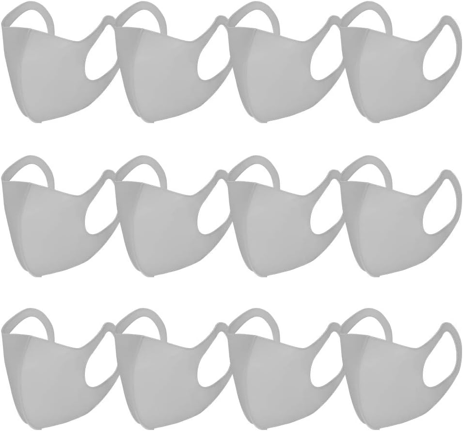 マスク 20枚セット かぜ用 花粉 UVカット 洗えるマスク 個包装 通気性 男女兼用 ポリウレタン素材1ライトグレーのサムネイル