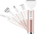 電気 シェーバー 女性 レディース vio 専用 USB充電式 眉毛 鼻毛カッター 多機能 電動 ムダ毛処理 顔 脇 腕 ビキニライン 背中 足 全身用脱毛器 ...