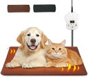 ペット用ホットカーペット 65x40cm 犬猫対応 温度調節 安全設計