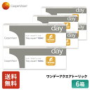 クーパービジョン ワンデーアクエアトーリック 乱視用 30枚 6箱 3ヶ月分コンタクトレンズ ワンデー コンタクト CooperVision 1日使いすて 近視用 乱視用 うるおいレンズ 薄型 ヒアルロン酸 リピジュア お買得 快適 送料無料