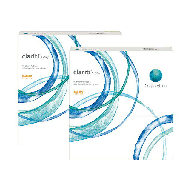 クラリティ ワンデー 90枚入り ×2箱セット クーパービジョン コンタクトレンズ ワンデー コンタクト 1day 1日使い捨て 送料無料