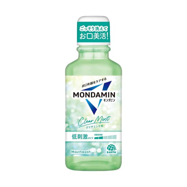 【最大400円オフクーポン】 Earth モンダミンクリアミント 100ml