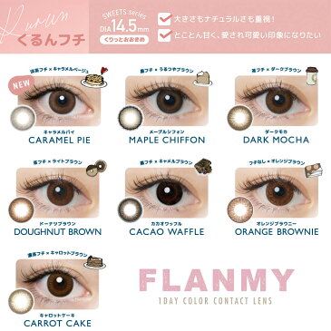 【クーポン配布中】【4箱セット】FLANMY 1day フランミー ワンデー 30枚入 | 佐々木希 カラコン ワンデー 度あり 度入り 度なし カラーコンタクト からこん ワンデイ 1日使い捨て 1dayタイプ 1デイ ブラウン ヘーゼル ※取寄せ