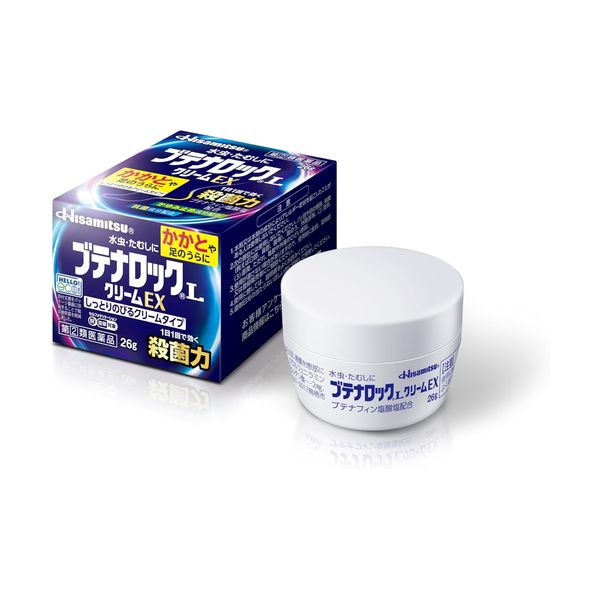 【本日P10倍】 【第2類医薬品】 ブテナロックL クリームEX 26g