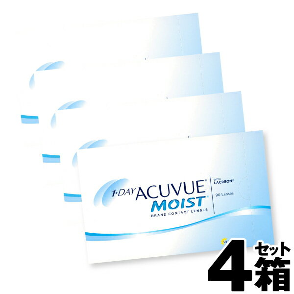  ワンデーアキュビューモイスト 90枚 | ジョンソン・エンド・ジョンソン コンタクトレンズ 1日使い捨て 1day 1デーアキュビュー ワンデーコンタクト 1デイアキュビュー モイスト 1デイ コンタクトワンデイ 1デイコンタクト 4はこ