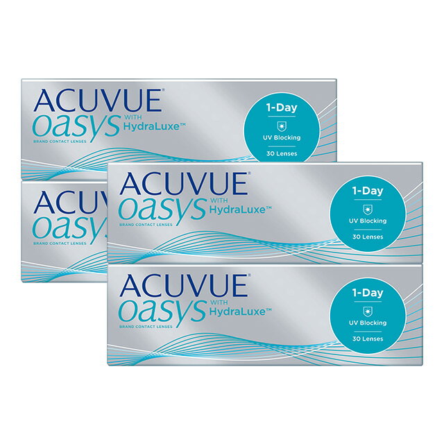 【エントリーでポイント10倍！8/30 9:59まで】ワンデーアキュビューオアシス ×4箱セット ジョンソン・エンド・ジョンソン コンタクト コンタクトレンズ クリア 1day ワンデー 1日使い捨て ソフト 送料無料のサムネイル