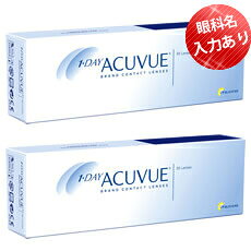 【ポスト便 送料無料★1箱2,306円+税】ワンデーアキュビュー 2箱セット(30枚入x2) 両眼1ヶ月分(ジョンソン・エンド・ジョンソン / 1DAY / 1日使い捨てコンタクトレンズ)