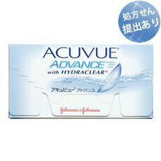 【2箱でポスト便 送料無料★1,843円+税】アキュビューアドバンス (6枚入) (ジョンソン・エン ...