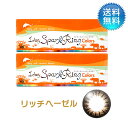 【あす楽対応商品】月間優良ショップ受賞【2023年10月度】ワンデースパークリングカラー　リッチヘーゼル (30枚) 2箱セット 度あり 1day カラコン ワンデー 【LINE友だち追加300円OFFクーポン配布中】