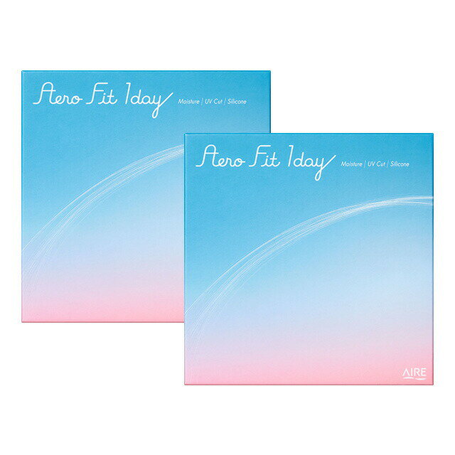 エアロフィットワンデー×2箱セット アイレ コンタクトレンズ ワンデー コンタクト 1day 1日使い捨て(4)