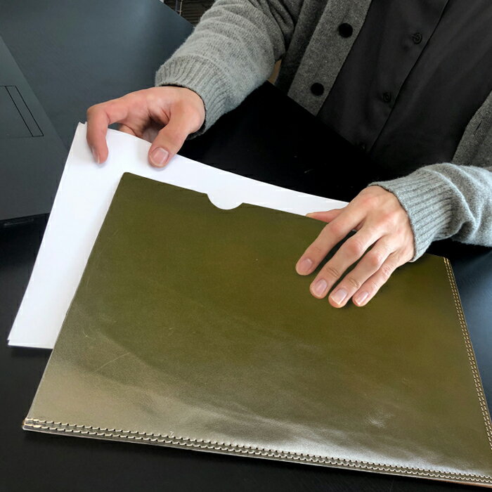 レザーファイル 書類入れ ビジネスグッズ 文具 収納 シンプル こだわり親父の本革 牛革 ファイル サイズ シンプル ファイル ステーショナリー 資料ケース 文具 レザー 牛革 革 Leo Aoi送料無料 ファイル ケース 収納 書類 資料 高級 本格的 日本 ファイル 革