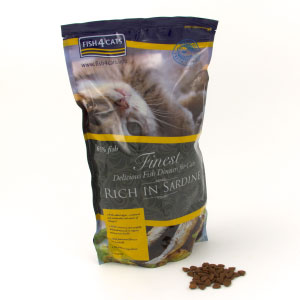 【FISH4DOGS】フィッシュ4キャット ファイネスト-イワシ- 1.5kg【無添加キャットフード】【正規品】