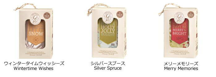 レオーネ神戸のグリーンリーフ ハンギング サシェ 5個セット スモール フレッシュセンツ 11.09ml×5｜アングル2