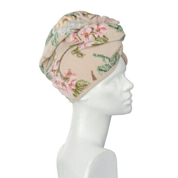 送料無料 フェイラー ヘアターバン バニラローズ Vanilla Rose Feiler Chenille Turban あす楽 対応