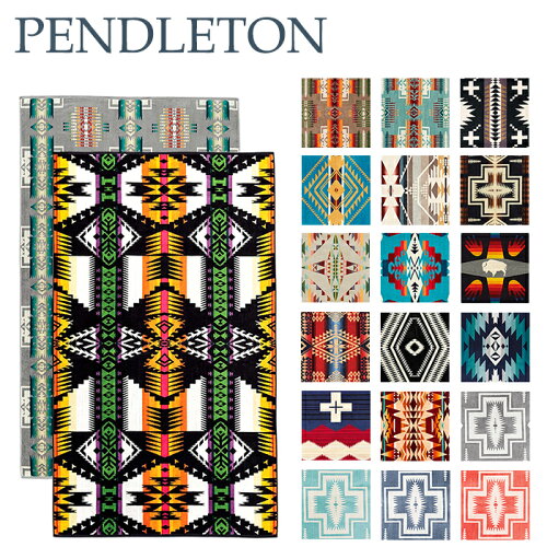 送料無料 (北海道/沖縄別途500円) PENDLETON OVERSIZED JACQUARD BATH...