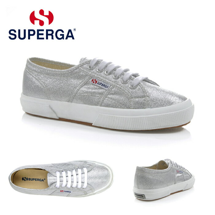 スペルガ スニーカー メンズ スペルガ SUPERGA S001820 LAMEW 2750 キャンバス シルバー 031／42(27cm) スニーカー シューズ 【HLS_DU】【RCP】