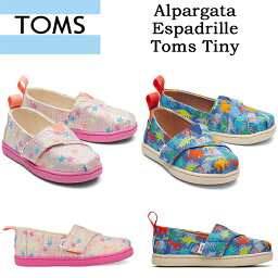 トムズ／トムス シューズ タイニー アルパルガータ エスパドリーユ キッズ スリッポン 100177 TOMS