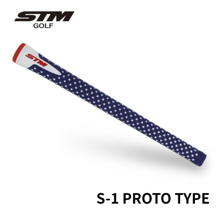 商品情報シリーズ中最重量のグリップ仕様重量 49g±1g口径 M60素材 エラストマーSTMGOLF Sシリーズ　S-1Proto　TYPE　S-1プロトタイプ STM エスティーエム Sシリーズ中最重量のグリップ　 ゴルフクラブ グリップ交換 5