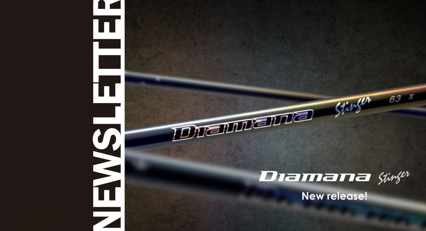 Diamana Stinger スリクソン・ゼクシオ(非純正)各種対応スリーブ付き ディアマナスティンガー 三菱ケミカル ドライバー 2