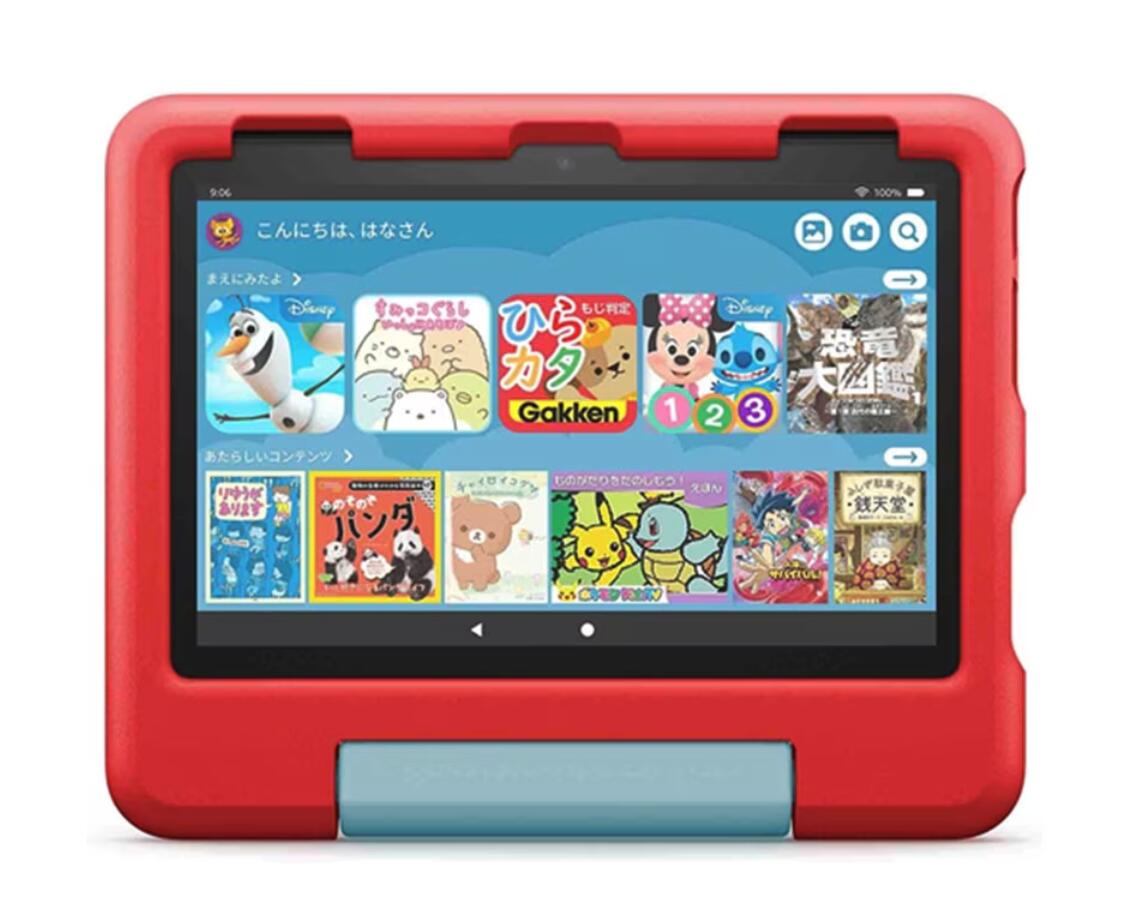 新品 翌日発送 アマゾン Amazon タブレットPC New Fire HD 8 キッズモデル B09BG62YXQ 第12世代 レッド 8インチ / Wi-Fiモデル / 32GB
