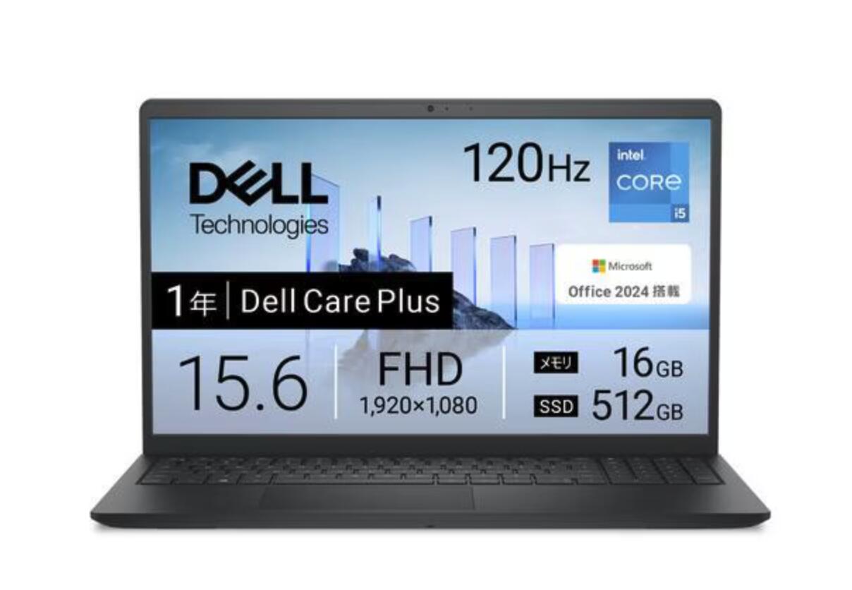 Other - 【ポイント5倍】 新品 DELL ノートPC Dell 15 DC15250 ND65-FWHBB｜インテル Core i5-1334U搭載｜メモリ16GB｜512GB高速SSD｜15.6型フルHD｜ビジネス テレワーク 大学生 持ち運び モバイルPC