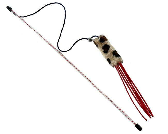 ＜New＞新製品 猫じゃらし おしゃれ レオパルドハウスオリジナル ヒョウ柄の猫じゃらし