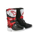 Alpinestars （アルパインスターズ） （オフロード） TECH3S KIDS WHT/BLK/B-RED 13 (20.0cm) 2014524-2030-13 （予約商品 2023年12月下旬以降発売予定）