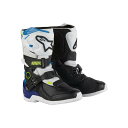 Alpinestars （アルパインスターズ） （オフロード） TECH3S KIDS WHT/BLK/E-BLU 11 (18.5cm) 2014524-2179-11 （予約商品 2023年12月下旬以降発売予定）