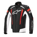 Alpinestars iApCX^[Yj iI[hj T-GP X WATERPROOF JACKET AWAtBbg@1304 BLACK WHITE BRIGHT RED@XL