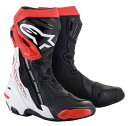 Alpinestars iApCX^[Yj iI[hj SUPERTECH-R v2 BOOT@123 BLACK WHITE RED@45