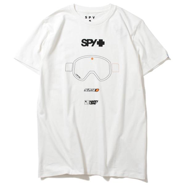 SPY （スパイ） TEE-19003 SPY GOGGLE TEE ゴーグル Tシャツ WHITE JAPAN LIMITED WHITE M