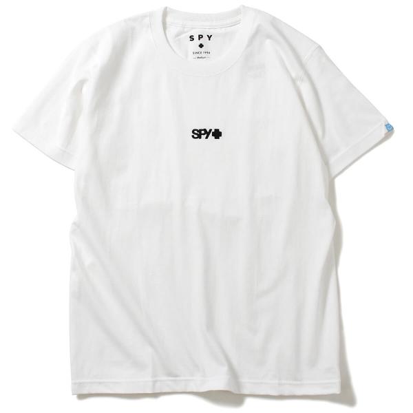 2月10日AM1時59分まで!お買物マラソン!エントリーと買い回りでポイント最大10倍!! SPY （スパイ） TEE-19004 SPY HEAVY OZ TEE ヘビーオンス 刺繍ロゴ Tシャツ WHITE JAPAN LIMITED WHITE L