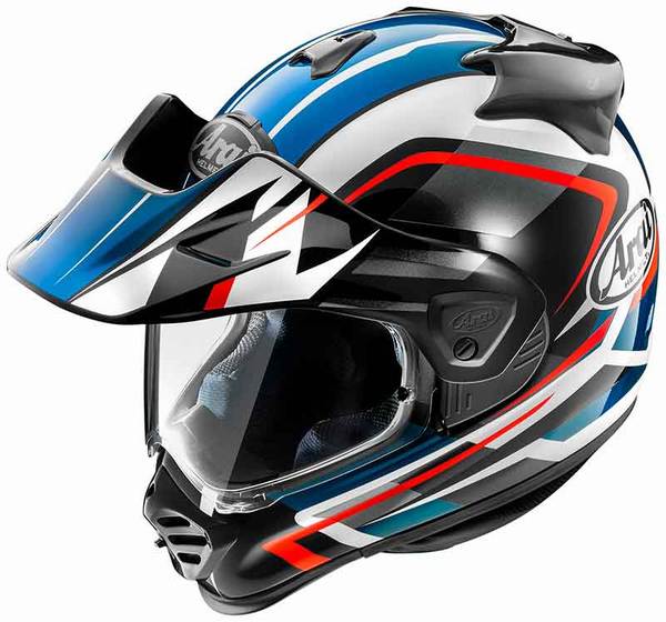 （ヘルメット バイク） ARAI （アライ） TOUR CROSS V （Tour-Cross V TourCross-V ツアークロスV ツアークロス V） DISCOVERY （ディスカバリー） へルメット ブルー/XL 61-62サイズ