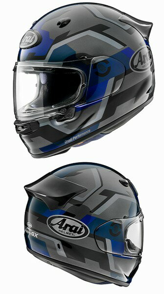 楽天バイク用品のレオタニモト（ヘルメット バイク） ARAI （アライ） アストロGX （Astro GX Astro-GX アストロ-GX） FACE （フェイス） ブルー XLサイズ 61-62cm