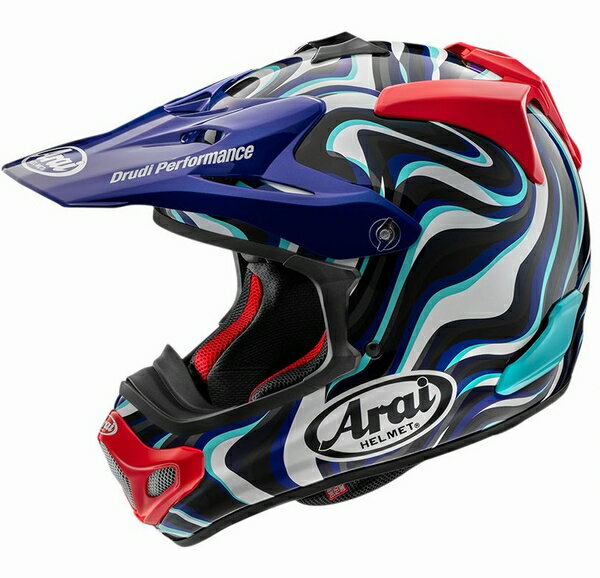 感謝祭!11月16日PM23時59分まで!エントリーと購入金額によりポイント最大5倍!!　（ヘルメット バイク） ARAI （アライ） V-cross4 （V-クロス4 Vクロス4） STREAM （ストリーム） へルメット ブルー XL (61-62cm) サイズ (予約商品 2025年12月上旬以降発売予定）